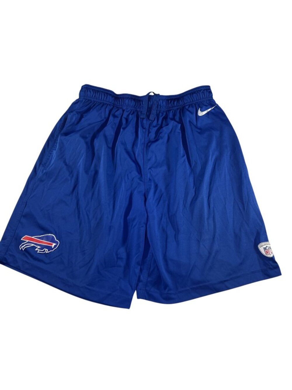 Nike NFL Training Buffalo Bills Mens Player Issued Blue Shorts Size Medium